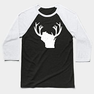 Wisconsin Deer Hunting - Wisconsin Gift Baseball T-Shirt